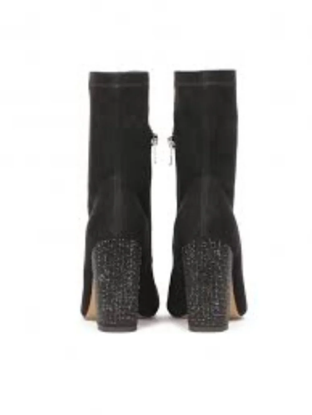 69-NEW IN BOX JEWEL BADGLEY MISCHKA ZIPPER ANGLE BOOTS - Picture 5 of 5